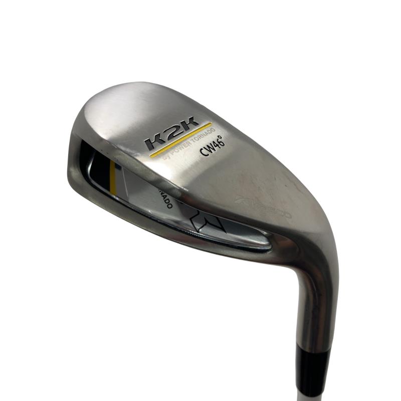 【中古】 キャスコ K2K Chipping Wedge 46° ウェッジ WG ATTAS FF IRON 95 (フレックス余分の物) メンズ 成人男性用 右利き 右用 B位置づける ゴルフ野球クラブ
