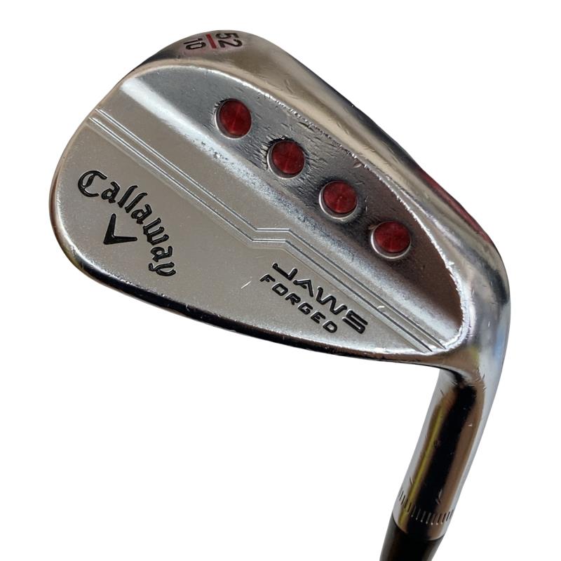 【中古】 キャロウェイ JAWS FORGED クロム 52°/10° ウェッジ WG Dynamic Gold (フレックスS) メンズ 男性用 右利き 右用 Cランク ゴルフクラブ
