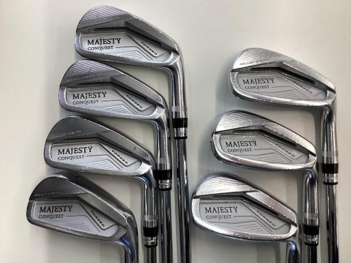 【中古】 マジェスティゴルフ(旧マルマン) MAJESTY CONQUEST FORGED 6S アイアン仕掛ける IR リシャフト (フレックス余分の物) メンズ 成人男性用 右利き 右用 C価値づける ゴルフ野球クラブ