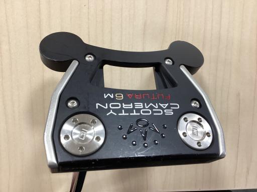 【中古】 タイトリスト SCOTTY CAMERON FUTURA 6M(2017) 35in パター PT スチール写真 (フレックス余分の物) メンズ 成人男性用 右利き 右用 C序列付ける ゴルフ野球クラブ