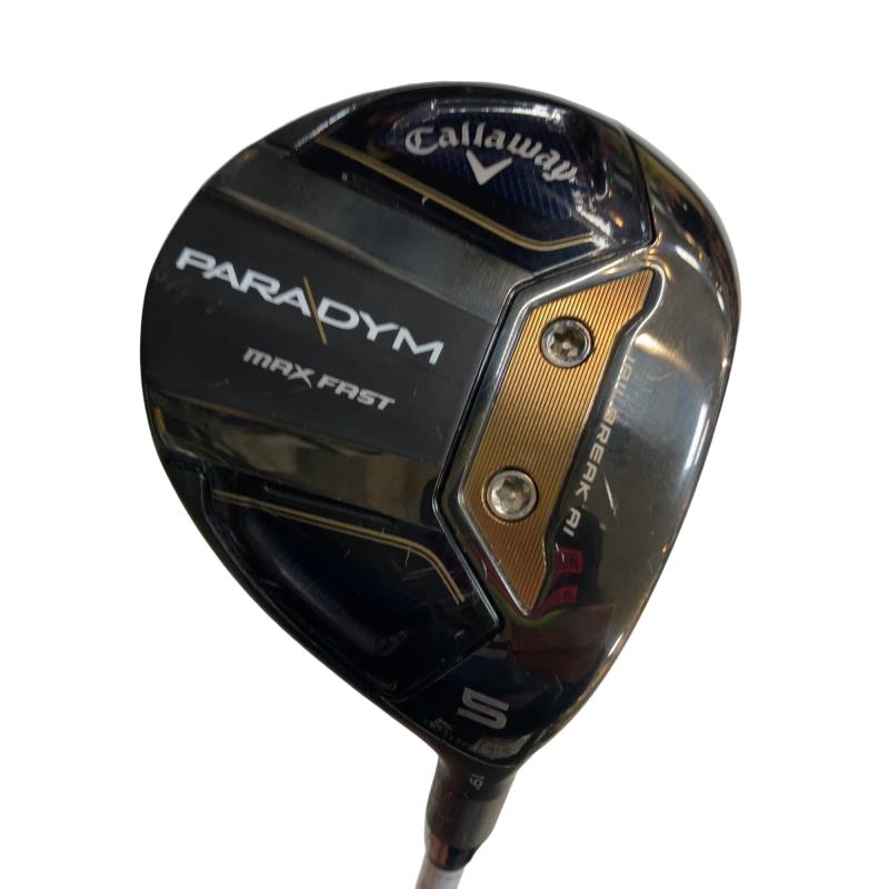 【中古】 キャロウェイ PARADYM MAX FAST 5W フェアウェイウッド FW SPEEDER NX 40 for CW(PARADYM FW) (フレックスSR) メンズ 男性用 右利き 右用 Cランク ゴルフクラブ