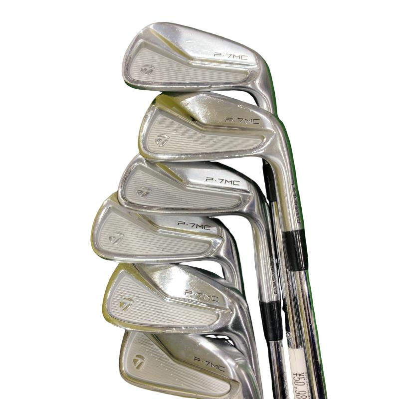【中古】 仕立て屋御手伝いさん Taylor Made P・7MC 6S アイアン仕掛ける IR NS PRO MODUS3 TOUR105 (フレックスS) メンズ 成人男性用 右利き 右用 C序列付ける ゴルフ野球クラブ