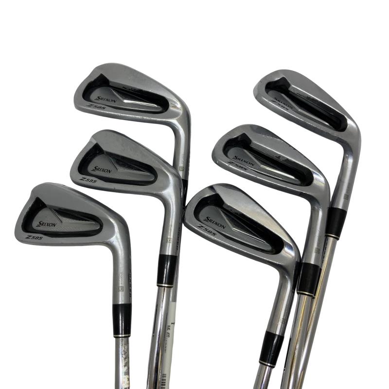 【中古】 ダンロップ SRIXON Z585 6S アイアンセット IR NS PRO MODUS3 TOUR105 D.S.T (フレックスR) メンズ 男性用 右利き 右用 Dランク ゴルフクラブ