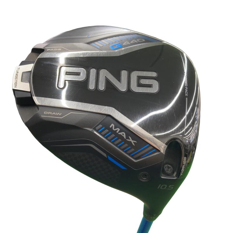 【中古】 ピン G440 MAX 10.5° １番ウッド DR ALTA J CB BLUE(DR) (フレックスR) メンズ 成人男性用 右利き 右用 B序列付ける ゴルフ野球クラブ