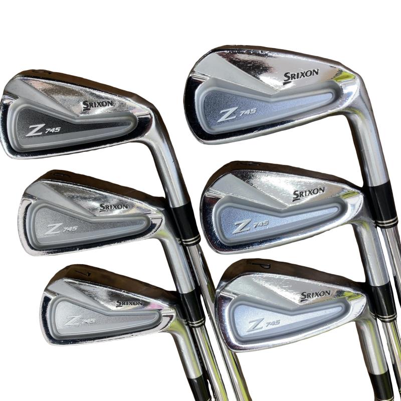 【中古】 ダンロップ SRIXON Z745 6S アイアンセット IR NS PRO MODUS3 TOUR120 (フレックスS) メンズ 男性用 右利き 右用 Dランク ゴルフクラブ