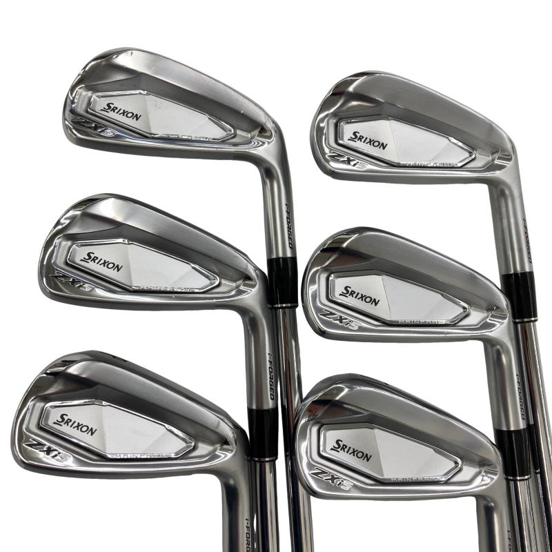 【中古】 ダンロップ SRIXON ZXi5 6S アイアンセット IR NS PRO MODUS3 TOUR105 (フレックスS) メンズ 男性用 右利き 右用 Cランク ゴルフクラブ
