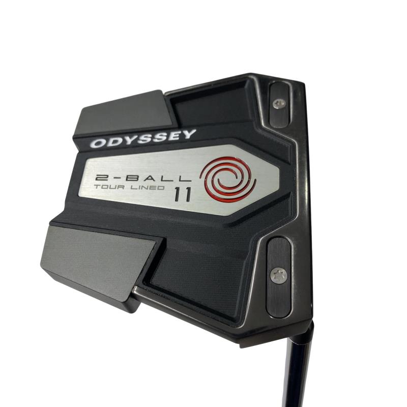 【中古】 オデッセイ 2-BALL ELEVEN TOUR LINED S 34インチ パター PT STROKE LAB RED (フレックスその他) メンズ 男性用 右利き 右用 Bランク ゴルフクラブ
