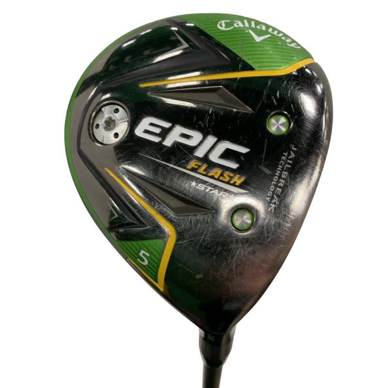 【中古】 キャロウェイ EPIC FLASH STAR  5W フェアウェイウッド FW Speeder EVOLUTION for CW(公明正大通い路) (フレックスR) メンズ 成人男性用 右利き 右用 C位置づける ゴルフ野球クラブ