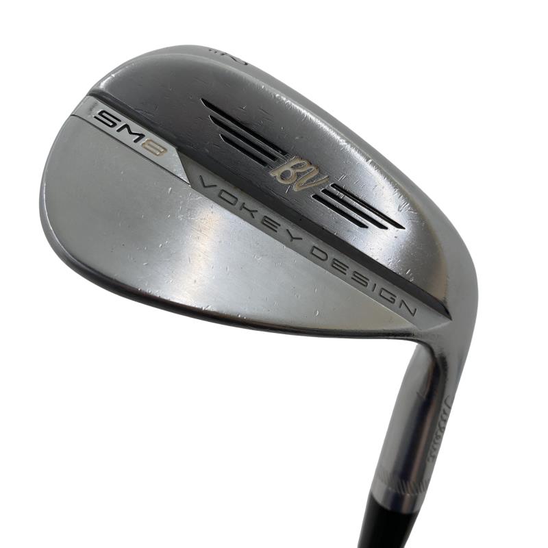 【中古】 タイトリスト VOKEY SPIN MILLED SM8 ツアークロム 52°/08°F ウェッジ WG Dynamic Gold (フレックスS) メンズ 男性用 右利き 右用 Dランク ゴルフクラブ|ゴルフパートナー 中古クラブ店