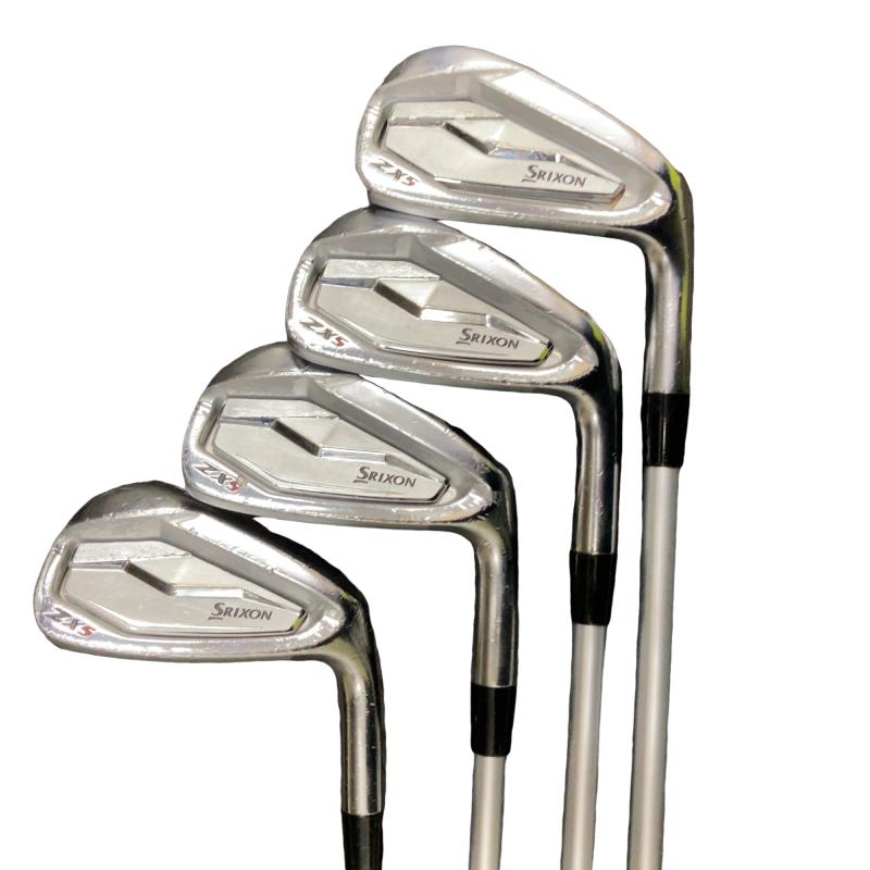 【中古】 ダンロップ SRIXON ZX5 6S アイアンセット IR リシャフト (フレックスその他) メンズ 男性用 右利き 右用 Dランク ゴルフクラブ