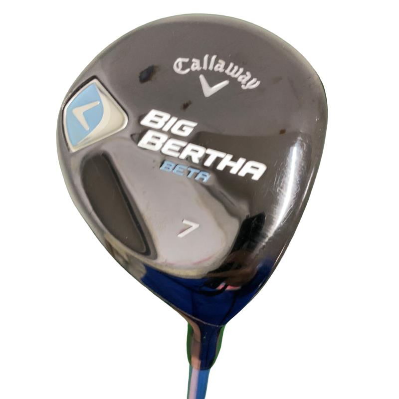 【中古】 キャロウェイ BIG BERTHA(2014) BETA 7W レディース フェアウェイウッド FW AIR Speeder for BIG BERTHA(フェアウェイ) (フレックスL) レディース 女性用 右利き 右用 Cランク ゴルフクラブ