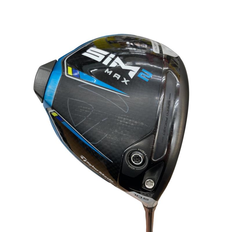 【中古】 テーラーメイド SIM2 MAX 10.5° ドライバー DR TENSEI BLUE TM50(SIM2 DR) (フレックスS) メンズ 男性用 右利き 右用 Cランク ゴルフクラブ