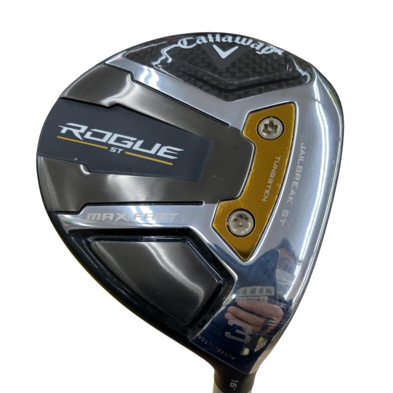 【中古】 キャロウェイ ROGUE ST MAX FAST 3W フェアウェイウッド FW SPEEDER NX 40 for CW(ROGUE ST FW) (フレックスS) メンズ 男性用 右利き 右用 Cランク ゴルフクラブ