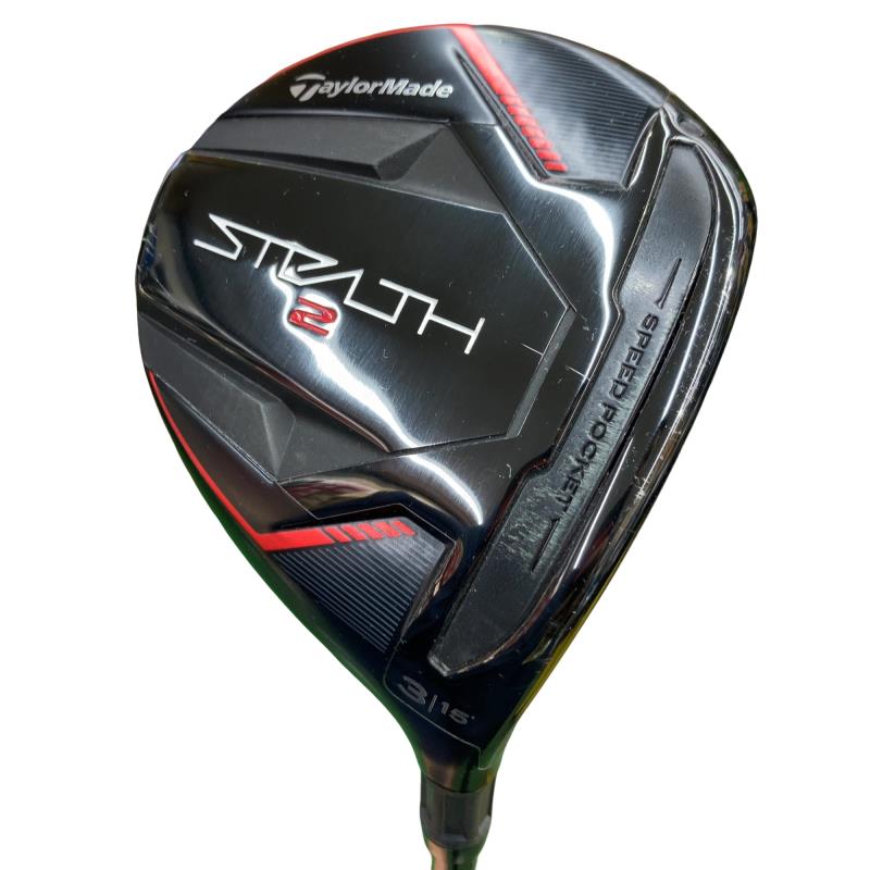 【中古】 テーラーメイド STEALTH2 3W フェアウェイウッド FW TENSEI RED TM50(STEALTH FW) (フレックスSR) メンズ 男性用 右利き 右用 Cランク ゴルフクラブ