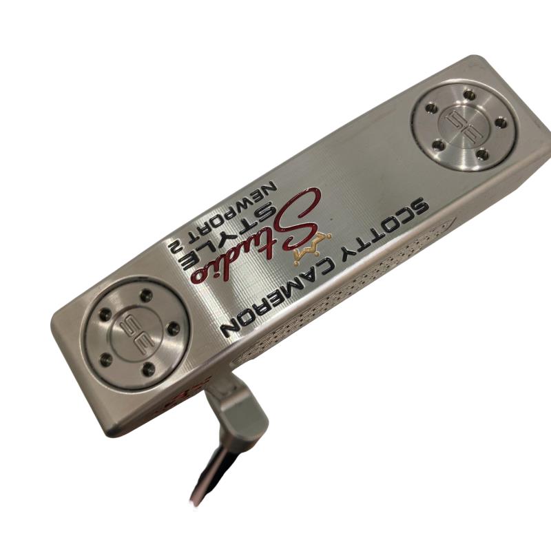 【中古】 タイトリスト SCOTTY CAMERON STUDIO STYLE NEWPORT 2(2025) 33インチ パター PT スチール (フレックスその他) メンズ 男性用 右利き 右用 Cランク ゴルフクラブ
