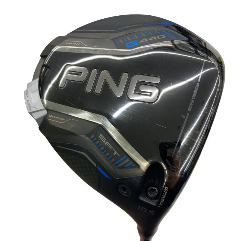 【中古】 ピン G440 HL SFT 10.5° １番ウッド DR SPEEDER NX GREY 35(DR) (フレックス余分の物) メンズ 成人男性用 右利き 右用 C序列付ける ゴルフ野球クラブ