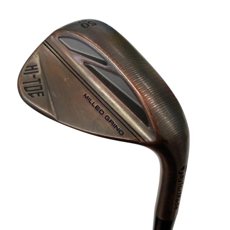 【中古】 テーラーメイド Taylor Made MILLED GRIND HI-TOE(2022) 50°/09° ウェッジ WG KBS Hi-REV 2.0 (フレックスその他) メンズ 男性用 右利き 右用 Cランク ゴルフクラブ