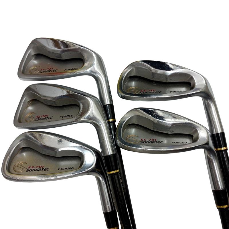 【中古】 ソナーテック SONARTEC SS-701 5S アイアン仕掛ける IR 完全無欠特注立て坑 (フレックスS) メンズ 成人男性用 右利き 右用 D価値づける ゴルフ野球クラブ