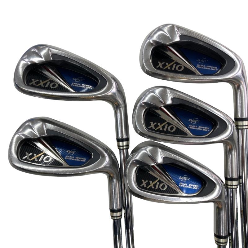 【中古】 ダンロップ XXIO(2014) 5S アイアンセット IR NS PRO 900GH D.S.T for XXIO (フレックスS) メンズ 男性用 右利き 右用 Cランク ゴルフクラブ