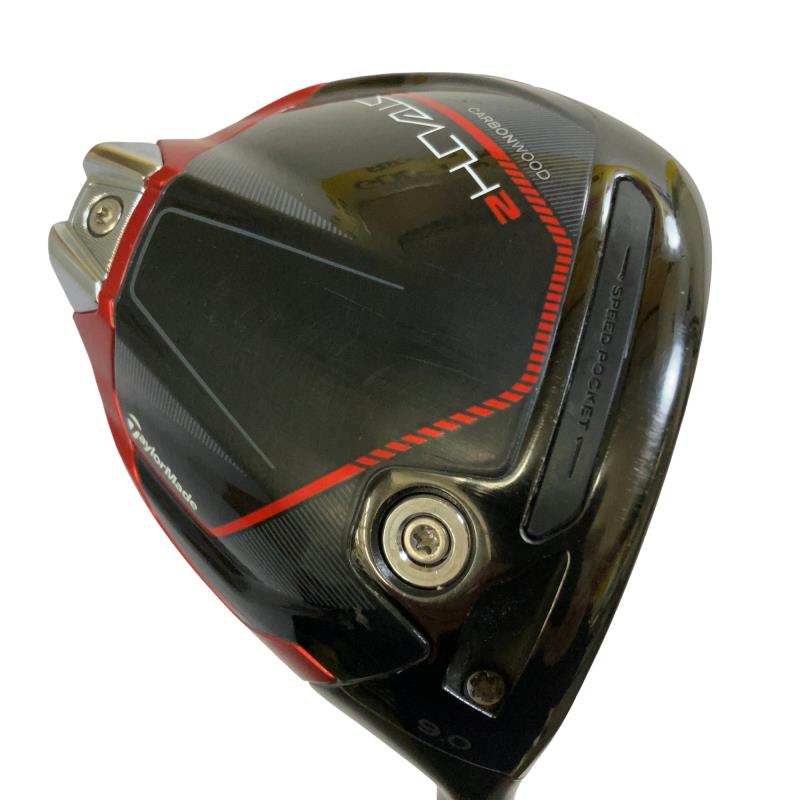 【中古】 テーラーメイド STEALTH2 9° ドライバー DR TENSEI RED TM50(STEALTH DR) (フレックスS) メンズ 男性用 右利き 右用 Cランク ゴルフクラブ