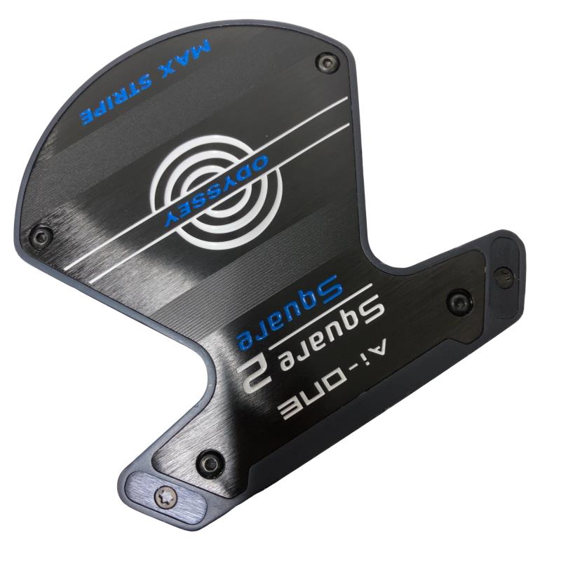 【中古】 オデッセイ Ai-ONE SQUARE 2 SQUARE MAX STRIPE 34in パター PT STROKE LAB 90 スチール写真 (フレックス余分の物) メンズ 成人男性用 右利き 右用 C位置づける ゴルフ野球クラブ