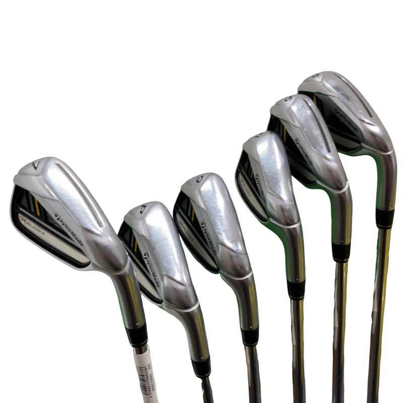 【中古】 テーラーメイド ROCKET BLADEZ 6S アイアンセット IR KBS C-TAPER 90 (フレックスS) メンズ 男性用 右利き 右用 Cランク ゴルフクラブ