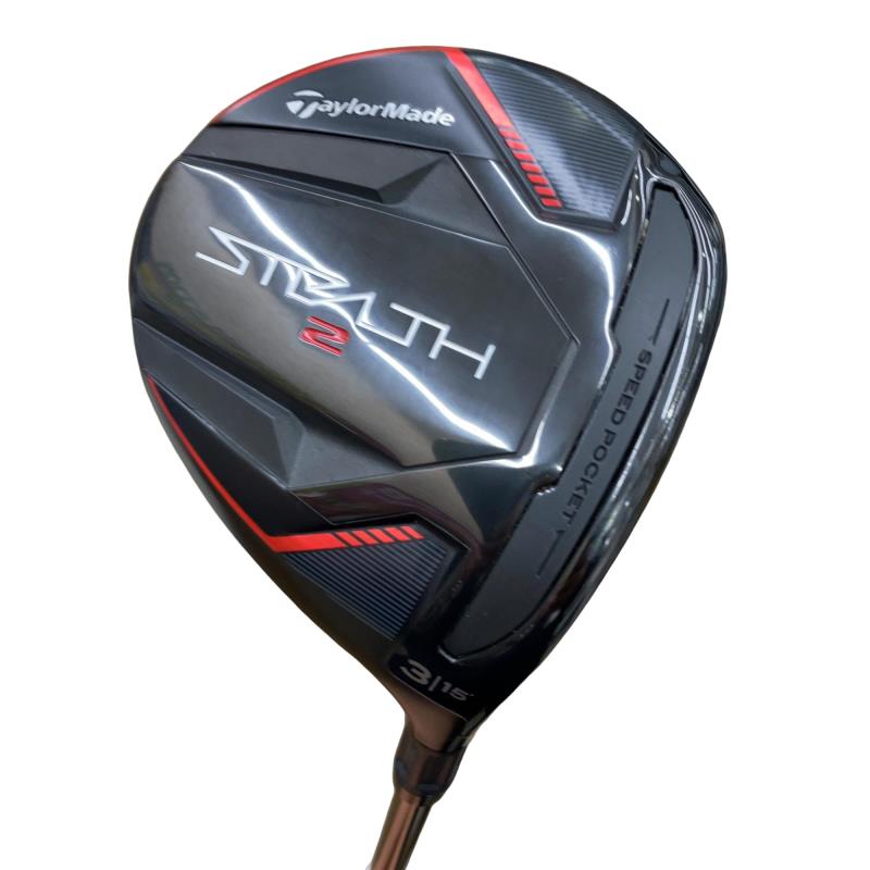 【中古】 テーラーメイド STEALTH2 3W フェアウェイウッド FW Diamana GT60 (フレックスS) メンズ 男性用 右利き 右用 Cランク ゴルフクラブ