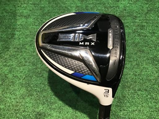 【中古】 テーラーメイド SIM MAX 3W フェアウェイウッド FW TENSEI BLUE TM50(FW) (フレックスSR) メンズ 男性用 右利き 右用 Cランク ゴルフクラブ｜ゴルフパートナー 中古クラブ店