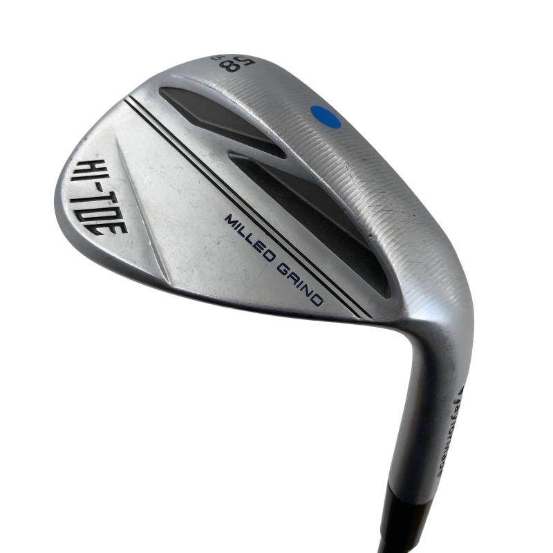 【中古】 仕立て屋御手伝いさん Taylor Made MILLED GRIND HI-TOE(2022) 58°/10° ウェッジ WG 純然たる特注矢がら (フレックス余分の物) メンズ 成人男性用 右利き 右用 C位置づける ゴルフ野球クラブ