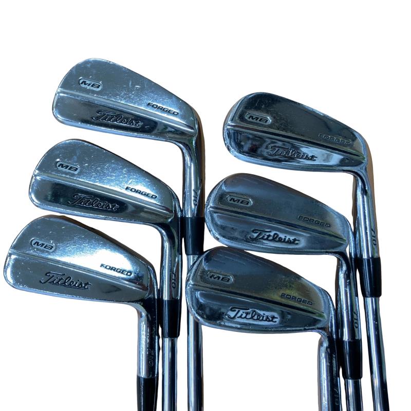 【中古】 タイトリスト Titleist MB 710 6S アイアン書き割り IR Dynamic Gold (フレックスS) メンズ 成人男性用 右利き 右用 C位置づける ゴルフ野球クラブ