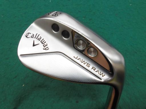 【中古】 キャロウェイ JAWS RAW クロムメッキ 58°/12°X ウェッジ WG NS PRO MODUS3 TOUR115 (フレックスS) メンズ 男性用 右利き 右用 Cランク ゴルフクラブ