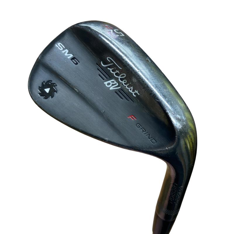 【中古】 タイトリスト VOKEY SPIN MILLED SM6 スティールグレー 52°/12°F ウェッジ WG NS PRO 950GH (フレックスS) メンズ 男性用 右利き 右用 Cランク ゴルフクラブ