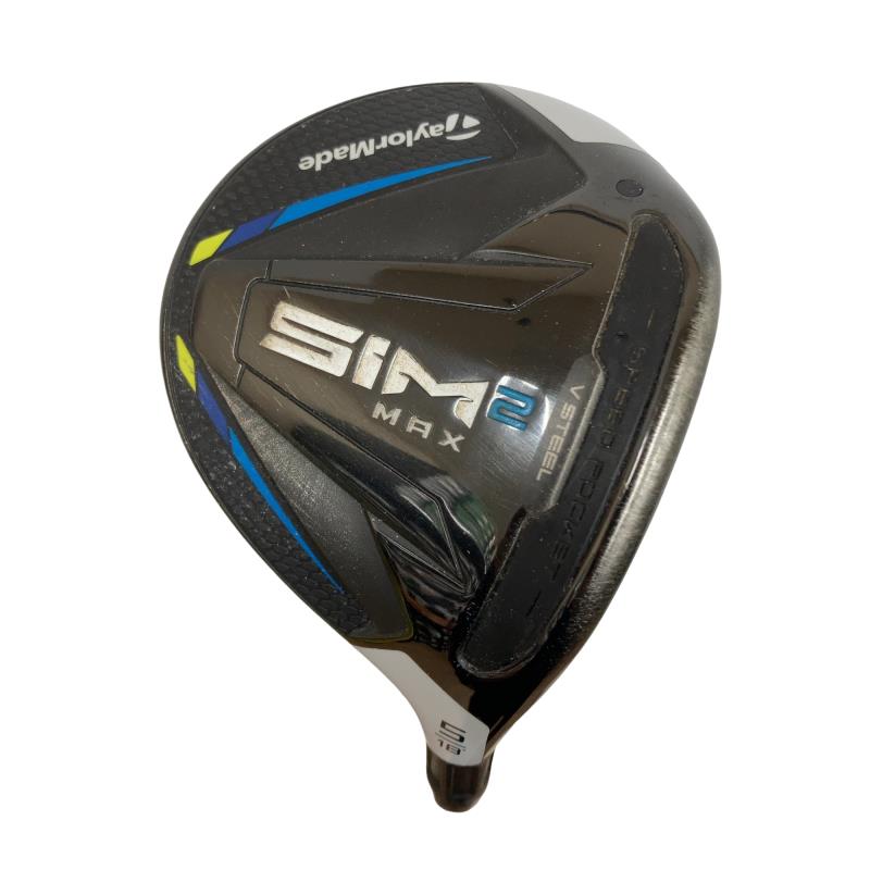 【中古】 テーラーメイド SIM2 MAX 5W フェアウェイウッド FW Speeder 661 EVOLUTION VII (フレックスS) メンズ 男性用 右利き 右用 Cランク ゴルフクラブ