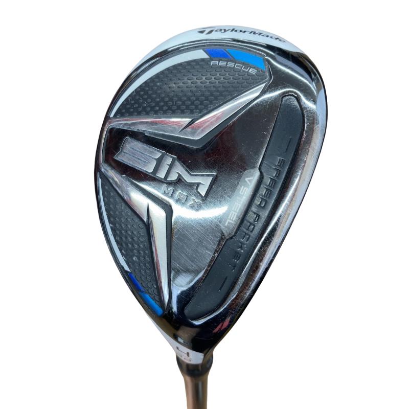 【中古】 仕立て屋お手伝いさん SIM MAX U4 ありがた味 UT TENSEI BLUE TM60(UT) (フレックスS) メンズ 成人男性用 右利き 右用 C序列付ける ゴルフ野球クラブ