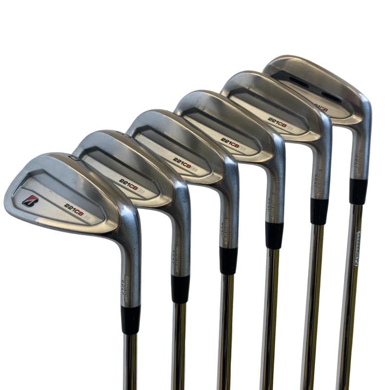 【中古】 ブリヂストン BRIDGESTONE 221CB 6S アイアン仕掛ける IR NS PRO MODUS3 TOUR120 (フレックスS) メンズ 成人男性用 右利き 右用 C価値づける ゴルフ野球クラブ