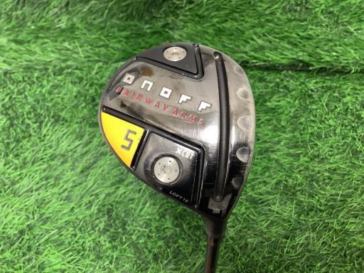 【中古】 ダイワ(グローブライド) ONOFF ARMS(2022) KURO 5W フェアウェイウッド FW CBT:622F (フレックスS) メンズ 男性用 右利き 右用 Cランク ゴルフクラブ