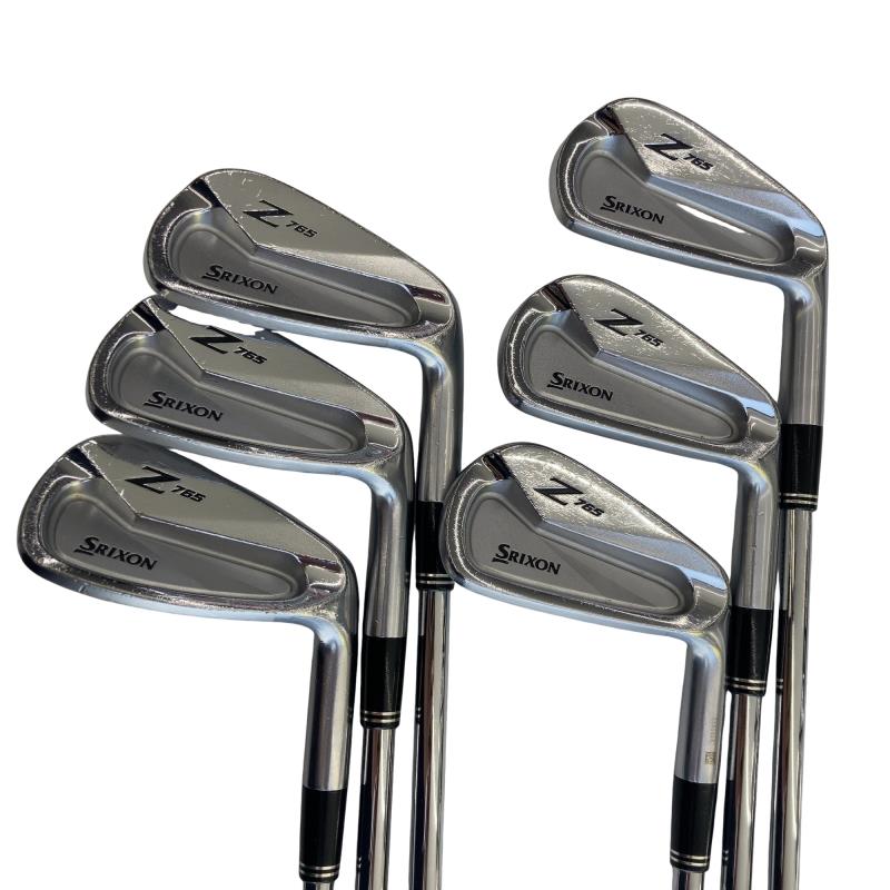 【中古】 ダンロップ SRIXON Z765  6S アイアンセット IR NS PRO 980GH D.S.T (フレックスS) メンズ 男性用 右利き 右用 Cランク ゴルフクラブ