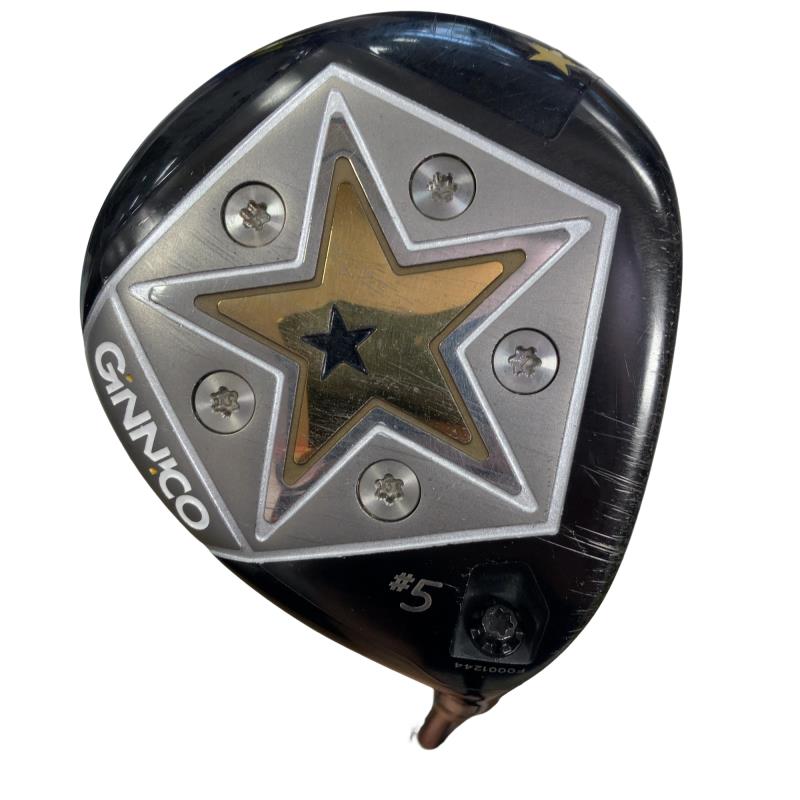 【中古】 イオン運動競技 GINNICO MODEL 01 5W フェアウェイウッド FW 純然たる特注矢がら (フレックスX) メンズ 成人男性用 右利き 右用 C位置づける ゴルフ野球クラブ