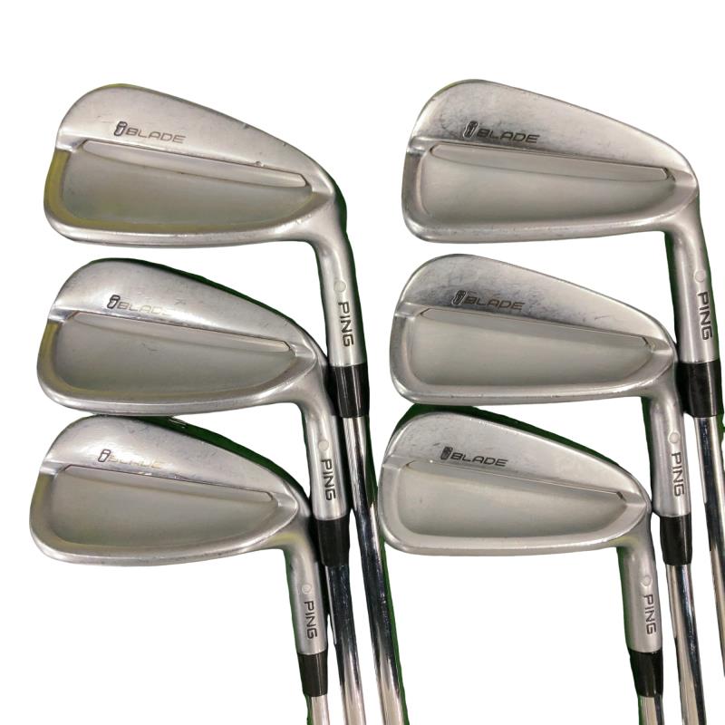 【中古】 ピン i BLADE 6S アイアンセット IR NS PRO MODUS3 TOUR120 (フレックスS) メンズ 男性用 右利き 右用 Cランク ゴルフクラブ｜ゴルフパートナー 中古クラブ店