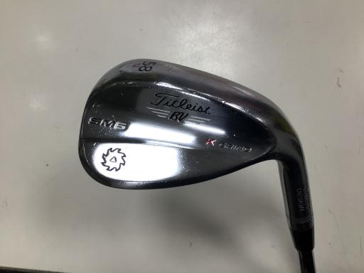 【中古】 タイトリスト VOKEY SPIN MILLED SM6 ツアークロム 58°/12°K ウェッジ WG Dynamic Gold (フレックスS) メンズ 男性用 右利き 右用 Cランク ゴルフクラブ