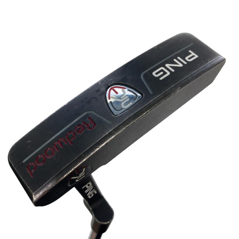 【中古】 ピン Redwood Anser(ブラックサテン) 34インチ パター PT スチール (フレックスその他) メンズ 男性用 右利き 右用 Cランク ゴルフクラブ