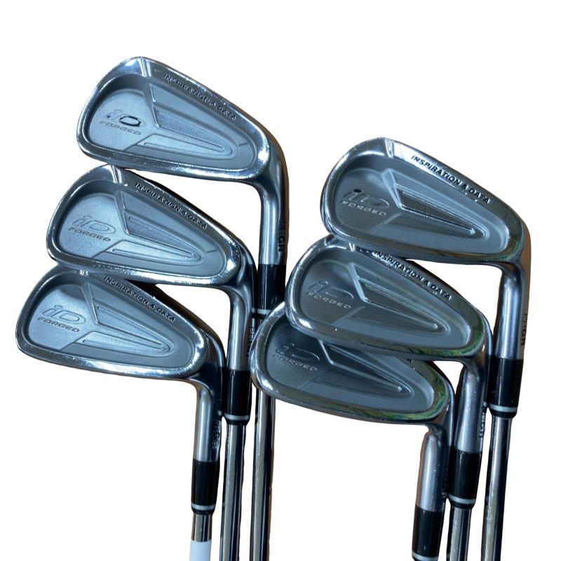 【中古】 プロギア iD FORGED 6S アイアンセット IR スペックスチールIII (フレックスS) メンズ 男性用 右利き 右用 Cランク ゴルフクラブ