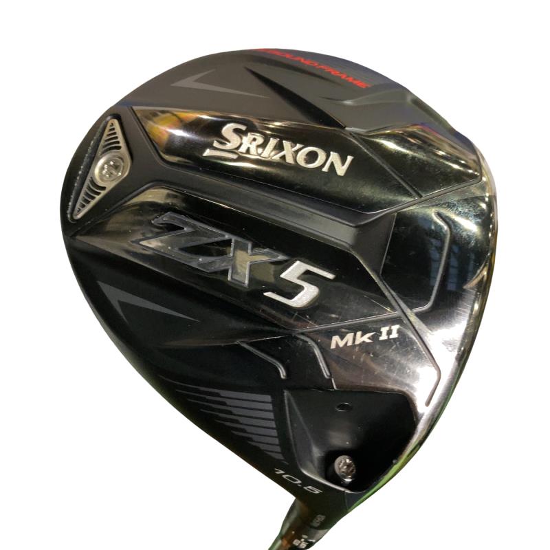 【中古】 ダンロップ SRIXON ZX5 Mk II 10.5° １番ウッド DR Diamana ZX-II 50 (フレックスS) メンズ 成人男性用 右利き 右用 B位置づける ゴルフ野球クラブ