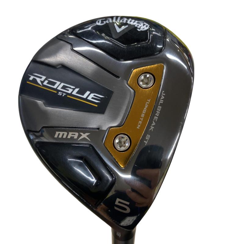 【中古】 キャロウェイ ROGUE ST MAX 5W フェアウェイウッド FW VENTUS 5 for CW(ROGUE ST FW) (フレックスR) メンズ 男性用 右利き 右用 Cランク ゴルフクラブ｜ゴルフパートナー 中古クラブ店