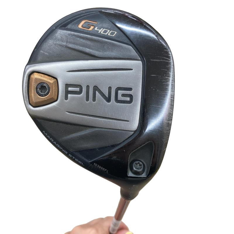 【中古】 ピン G400 5W フェアウェイウッド FW 純正特注シャフト (フレックスS) メンズ 男性用 右利き 右用 Cランク ゴルフクラブ