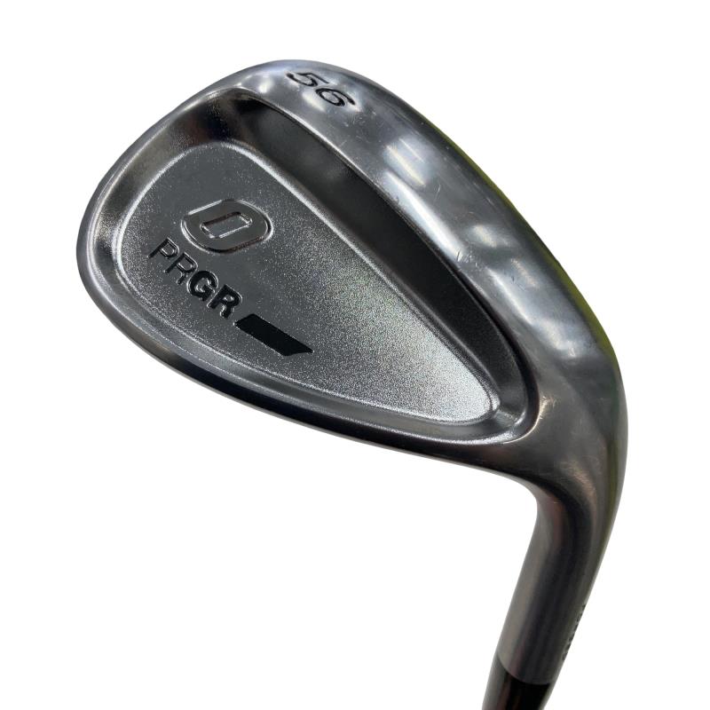 【中古】 プロギア PRGR 0 WEDGE(2025) BLACK 56° ウェッジ WG 純正特注シャフト (フレックスR) メンズ 男性用 右利き 右用 Cランク ゴルフクラブ