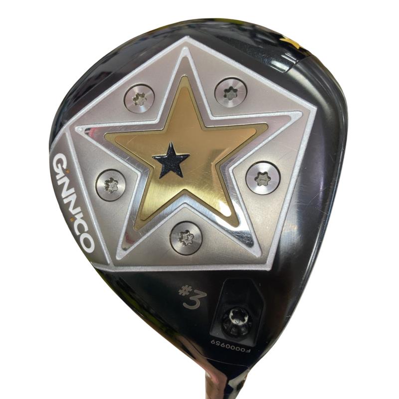 【中古】 イオン運動競技 GINNICO MODEL 01 3W フェアウェイウッド FW 純然たる特注矢がら (フレックスX) メンズ 成人男性用 右利き 右用 C位置づける ゴルフ野球クラブ