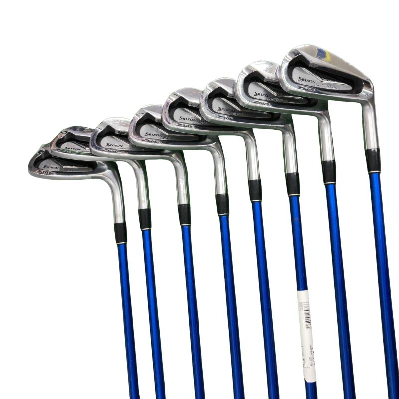 【中古】 ダンロップ SRIXON Z585 8S アイアン仕掛ける IR Miyazaki for IRON (フレックスS) メンズ 成人男性用 右利き 右用 C価値づける ゴルフ野球クラブ