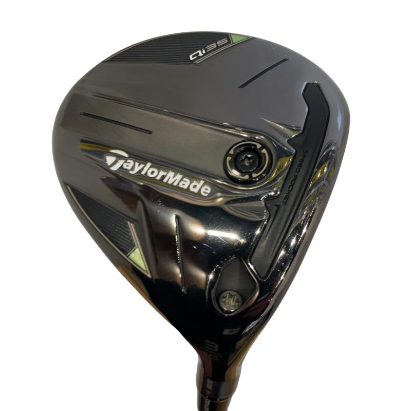 【中古】 テーラーメイド Qi35 3W フェアウェイウッド FW Diamana SILVER TM55(Qi35 FW) (フレックスS) メンズ 男性用 右利き 右用 Cランク ゴルフクラブ