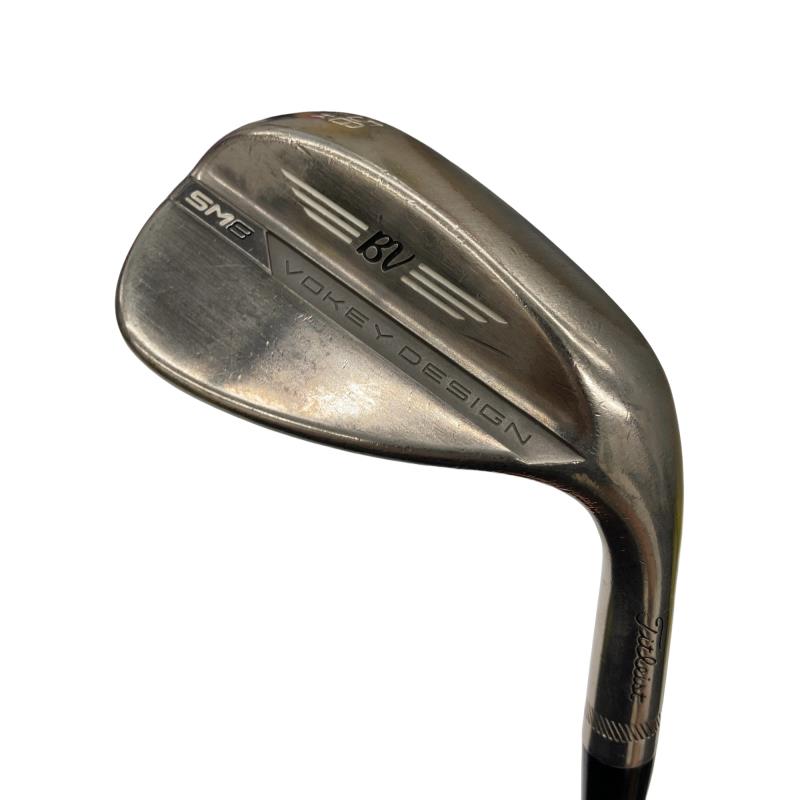 【中古】 タイトリスト VOKEY SPIN MILLED SM8 ブラッシュドスチール 58°/14°K ウェッジ WG NS PRO 950GH neo (フレックスS) メンズ 成人男性用 右利き 右用 D価値づける ゴルフ野球クラブ